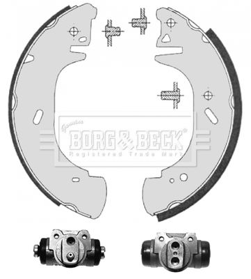 BORG & BECK Jarrukenkäsarja BBS1121K